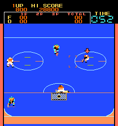 Fighting Ice Hockey (Cassette) Screenthot 2
